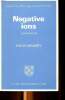 Negative ions Third edition Sommaire: The negative ions of hydrogen; Ground states of complex atomic negative ions; the electron affinities of the ...