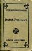 Deutsch-Franz&ouml;sisch Petits dictionnaires Garnier. Collectif