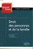 Droit des personnes et de la famille Cours et exercices Spécial droit. Garé Thierry et Raynaud Anaïs