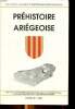 Préhistoire ariégoise Tome LIII Bulletin de la société préhistorique Ariège-Pyrénées Sommaire: Art aurignacien de Belgique; Le thème du poisson dans ...