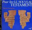 pour lire l'ancien testament 2 volumes. Charpentier Etienne