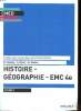 Histoire-Géographie-EMC 4è Collège, cycle 4 ( cycle des approfondissements) Cours 1 + livret de devoirs Sommaire: Bourgeoisies marchandes et négoces ...