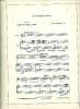 Poèmes chantés N°11 Complainte partition de musique pour chant avec accompagnement au piano. Charpentier Gustave