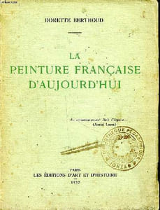 La peinture français d'aujourd'hui