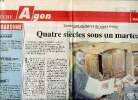 La dépêche d'Agen du samedi 23 novembre 1996 Vente aux enchères de vieux livres Quatre siècles sous un marteau. Collectif
