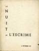 La nuit de l'escrime du 6 décembre 1949. Collectif