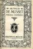 Poésies comédies. De Musset Alfred
