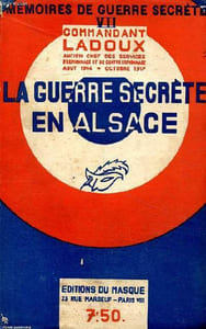 La guerre secrète en Alsace Collection mémoires de guerre secrète