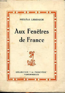 Aux fenêtres de France Collection La Primevère Cahier N°5