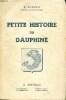 Petite histoire du Dauphiné. Avezou R.