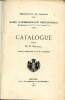 Catalogue du musée d'anthropologie préhistorique de Monaco. Dr Verneau R.