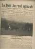 LE PETIT JOURNAL AGRICOLE N° 617 - 12e année - 27 octobre 1907 - Les chèvres dans le Sancerrois - Mérite agricole - Le sucrage et la consommation ...
