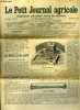 LE PETIT JOURNAL AGRICOLE N° 634 - 13e année - 23 février 1908 - Les poules de ma tante : élevage des jeunes poussins - La culture rationnelle de la ...