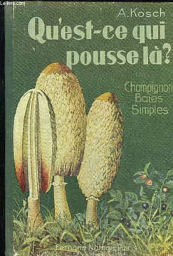 QU'EST-CE QUI POUSSE LA? CHAMPIGNONS BAIES SIMPLES. KOSCH A.