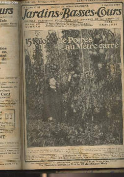 JARDINS ET BASSES-COURS N° 39 2e année - 5 octobre 1909 - Récolter les escargots en de bonnes conditions - La bonne manière de planter les choux - ...