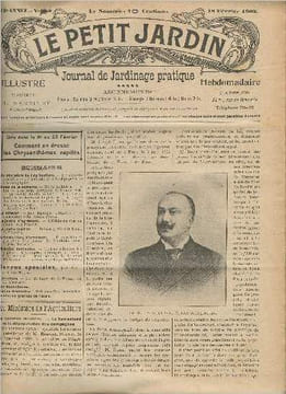 LE PETIT JARDIN ILLUSTRE N° 589 - 18 fév. 1905 -Le nouveau ministre - Le homestead et la dépopulation des campagnes - Notre feuilleton - A lire - Les ...
