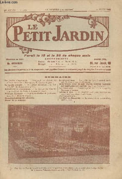 LE PETIT JARDIN N° 1266 - 32e année - 10 mars 1925 - Le jardin d'agrément : Comment on obtient les variétés nouvelles d'Hortensias, H. Cayeux - Le ...