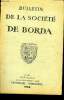 BULLETIN DE LA SOCIETE DE BORDA N° 311 Essais de paléogéographie du Paléolithique des Landes (suiteet fin), par Robert ArambourouDécouvertes ...
