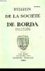 BULLETIN DE LA SOCIETE DE BORDA N° 394 Les papiers de Mgr de Laneufville, par L. MAURY.Aperçu de la stabilité ou des vicissitudes aux confins des Pays ...