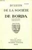 BULLETIN DE LA SOCIETE DE BORDA N° 415 Les Forges d’UZA au XVIIIème siècle, par M. FIGEAC .Un Magistrat d’origine dacquoise J. de Vergés, par J. A. ...