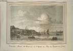 Reproduction de gravure : Chantier naval de Lormont et l'entrée du Port de Bordeaux (1820). Collectif