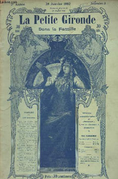 LA PETITE GIRONDE DANS LA FAMILLE N° 5 - 2e année - 25 janvier 1902 - Unter den Linden, par V.M. - Dans les coulisses de la Chambre des Députés par ...