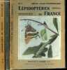 ATLAS DES LEPIDOPTERES DE FRANCE - 3 FASCICULES - FASCICULES 1 + 2 + 3 .. F.LE CERF & HERBULOT