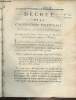 Décret de la Convention Nationale, n°751 - Du 16 avril 1793, l'an second de la république françoise, qui supprime les droits d'entrée dans la ...