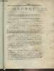 Décret de la Convention Nationale, n°783 - Du 27 avril 1793, l'an second de la république françoise, relatif à l'incendie de la Voilerie du port de ...