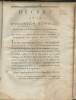 Décret de la Convention Nationale, n°812 - Du 28 avril 1793, l'an second de la république françoise, qui attribue aux régisseurs des Douanes ...