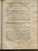 Décret de la Convention Nationale, n°821 - Du 4 mai 1793, l'an second de la république françoise,. Collectif