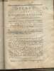 Décret de la Convention Nationale, n°834 - Du 5 mai 1793, l'an second de la république françoise, Concernant les créanciers des congrégations ...