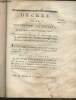 Décret de la Convention Nationale, n°858 - Du 7 mai 1793, l'an second de la république françoise, concernant les rations de fourrages pour la ...
