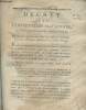 Décret de la Convention Nationale, n°853 - Du 10 mai 1793, l'an second de la République françoise, qui accorde six sous par lieue aux ...