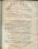 Décret de la Convention Nationale, n°857 - Du 11 mai 1793, l'an second de la République françoise, qui porte à 22, le nombre des compagnies de ...