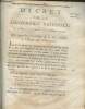 Décret de la Convention Nationale, n°876 - Du 12 mai 1793, l'an second de la République françoise, qui rappelle l'exécution de la Loi relative à ...