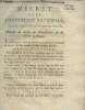 Décret de la Convention Nationale, n°949 - Du 30 mai 1793, l'an second de la République françoise, relatif au mode de Réquisition de la force ...