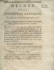 Décret de la Convention Nationale, n°971 - Du 30 mai 1793, l'an second de la République françoise, relatif aux Capitaines & Grades inférieurs qui ...