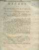 Décret de la Convention Nationale, n°972 - Du 30 mai 1793, l'an second de la République françoise, relatif à la formation & composition d'un bureau ...