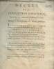 Décret de la Convention Nationale, n°978 - Du 30 mai 1793, l'an second de la République françoise, relatif à l'établissement des écoles primaires. ...
