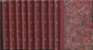 Collection de 9 volumes de Sandeau, Constant, Didier, Karr & de Staël - Madame de Staël : Corinne ou l'Italie, 2 tomes - Jules Sandeau : Fernand - ...