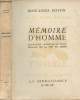 Mémoire d'Homme, souvenirs irréguliers d'un écrivain qui ne l'est pas moins (Edition originale). Doyon René-Louis