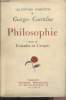 "Philosophie, suivie de Pochades et Croquis - ""Les oeuvres complètes de Georges Courteline"" - (Edition originale)". Courteline Georges
