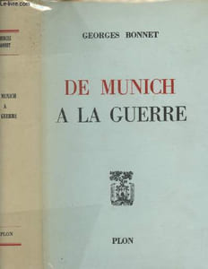 De Munich à la guerre