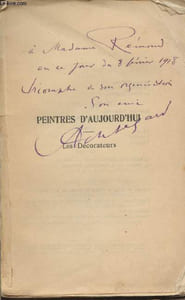 Peintres d'aujourd'hui - Tome 2 Les décorateurs - Henri Martin, Aman-Jean, Maurice Denis, Edouard Vuillard - 2e édition