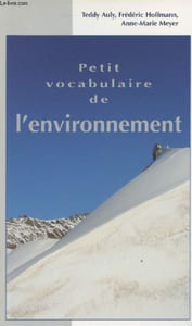 Petit vocabulaire de l'environnement