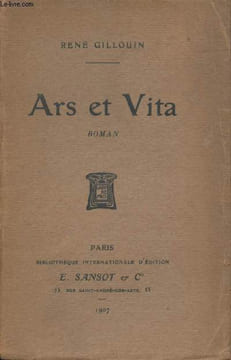 Ars et vita. Gillouin René