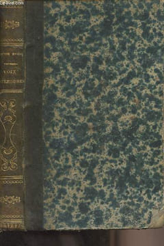 Oeuvres complètes de Victor Hugo, poésie - VI - Les voix intérieures. Hugo Victor