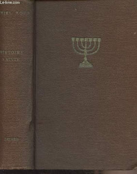 Histoire Sainte, le peuple de la Bible. Rops Daniel