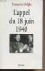 L'appel du 18 juin 1940. Delpha François